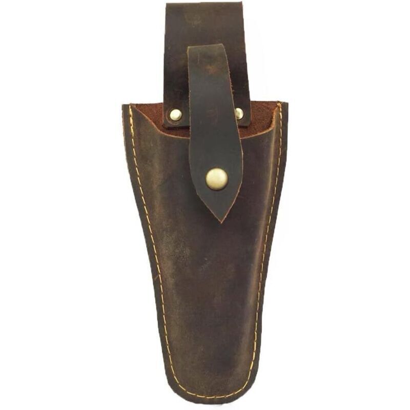 Étui porte-outils ceinture en cuir pour sécateur et pince de jardin, 5 kg, jusqu'à 3 pouces, noir