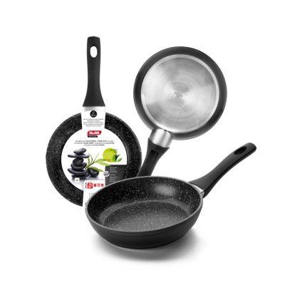 Ibili Natura Bratpfanne Silber 24 Cm Antihaftbeschichtet