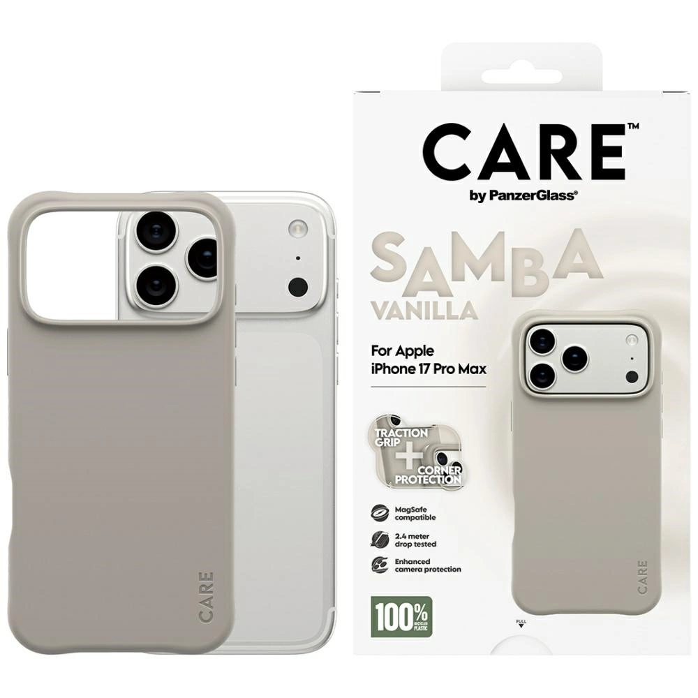 PanzerGlass Samba Case (Apple iPhone 17 Pro Max), Smartphone Hülle, Beige - Bild 6