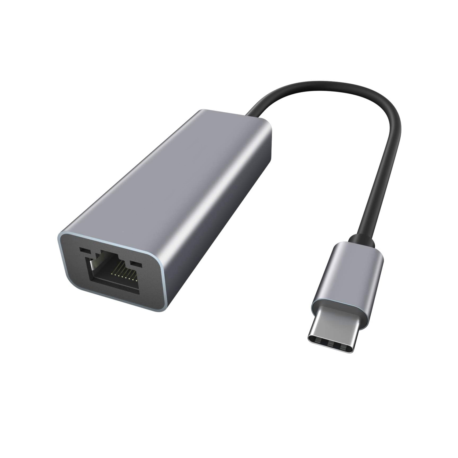 Ewent Schwarz/Grau Ew9818 Usb-C Gigabit Netzwerkadapter Netzwerk Cinzento - Bild 4