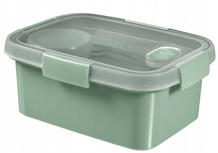 Curver recipiente hermético (1,2l) con bandeja y cubiertos