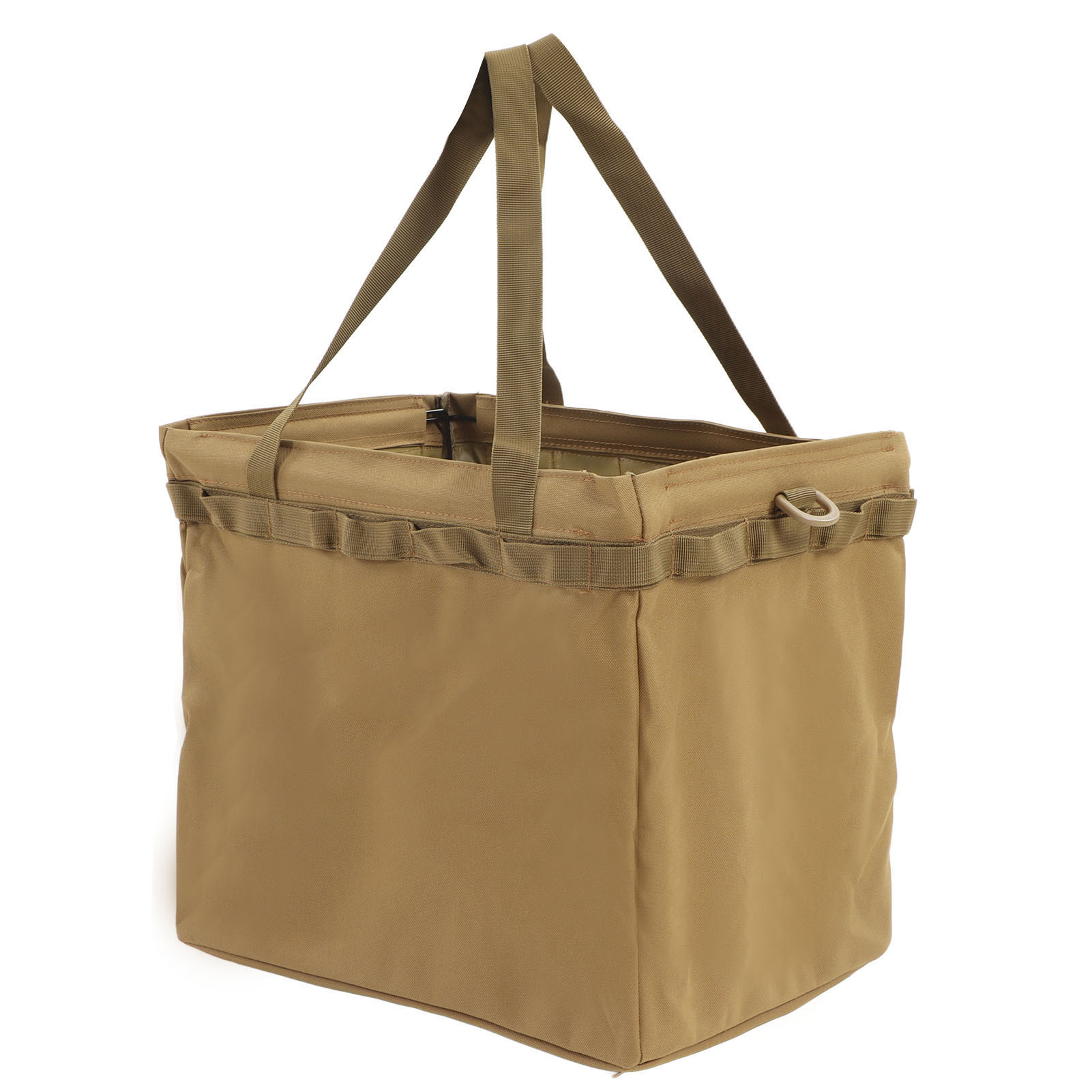 Sac de rangement pliable pour outils de camping, 20 trous de suspension, tissu Oxford, kaki