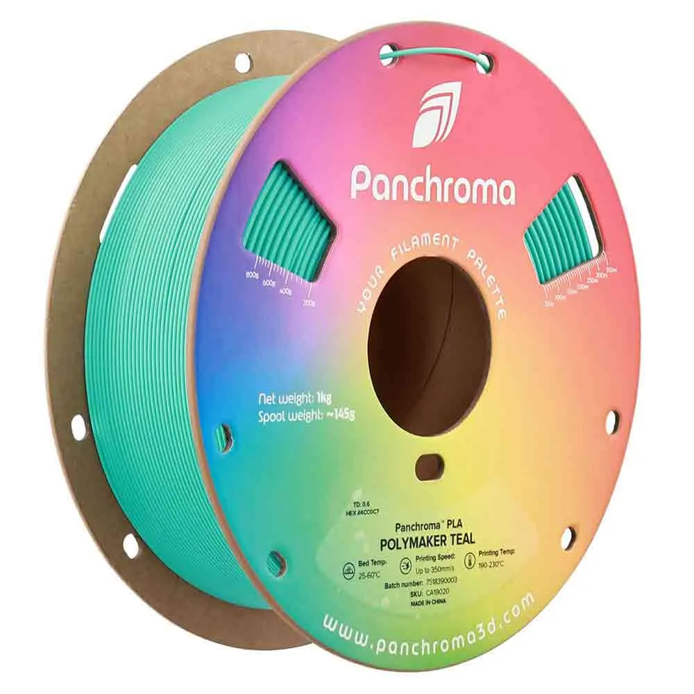 Polymaker Panchroma Pla Basic Teal 1,75 Mm 1.000 G - Bild 4