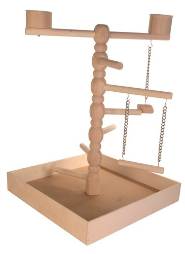 TRIXIE Spielplatz, Holz, 41 × 55 × 41 cm - Image 4
