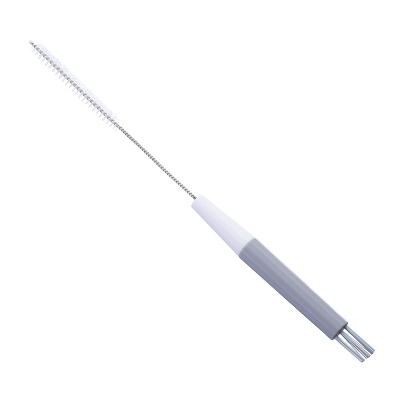 Brosse de nettoyage poignée extra-longue en nylon, pour paille, gourde et biberon