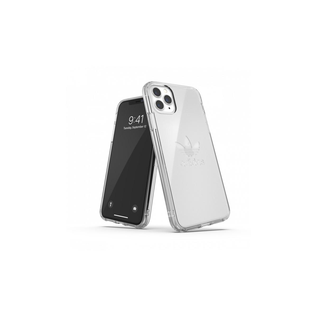 Adidas Transparent Iphone 11 Pro Max Hülle Mit Großem -Logo,