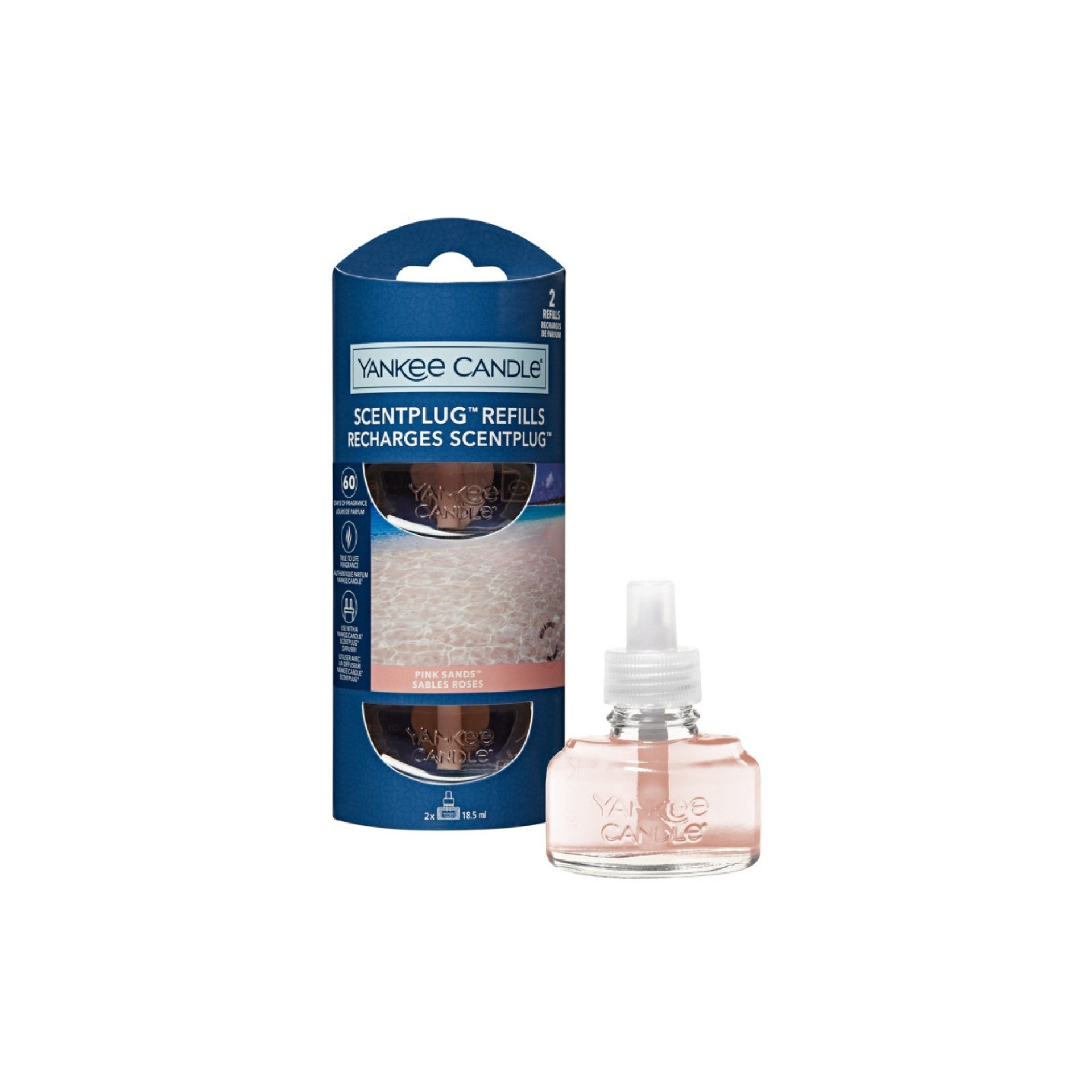 Yankee Candle Pink Sands Füllung Für Elektrischen Diffusor 2X18.5 Ml - Image 3