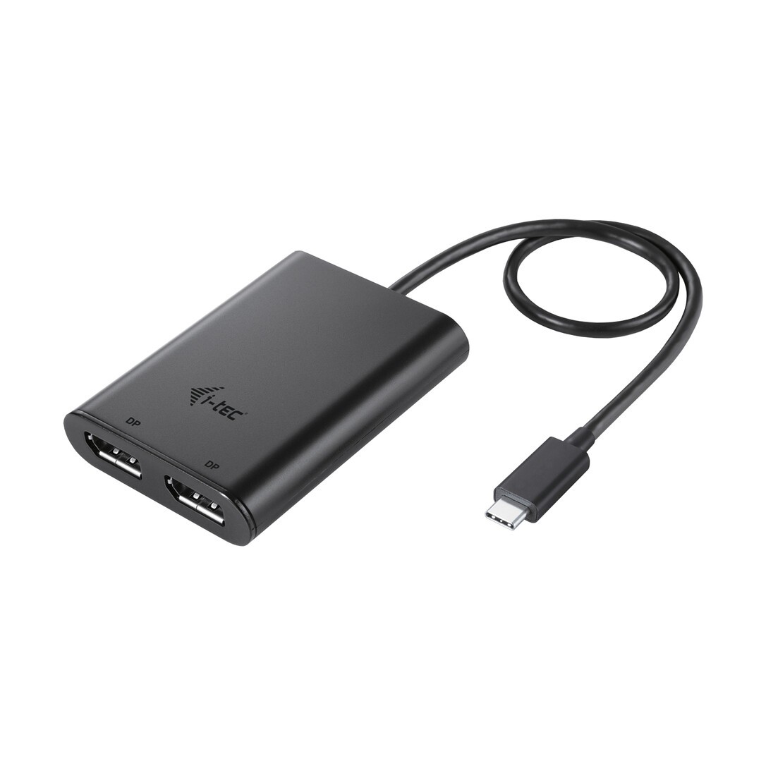 Itec I-Tec Usb-C Dual 4K/60Hz Single 8K/30Hz Dp Video Adapter 2X Dp Port (C31dual4k60dp) - Bild 6