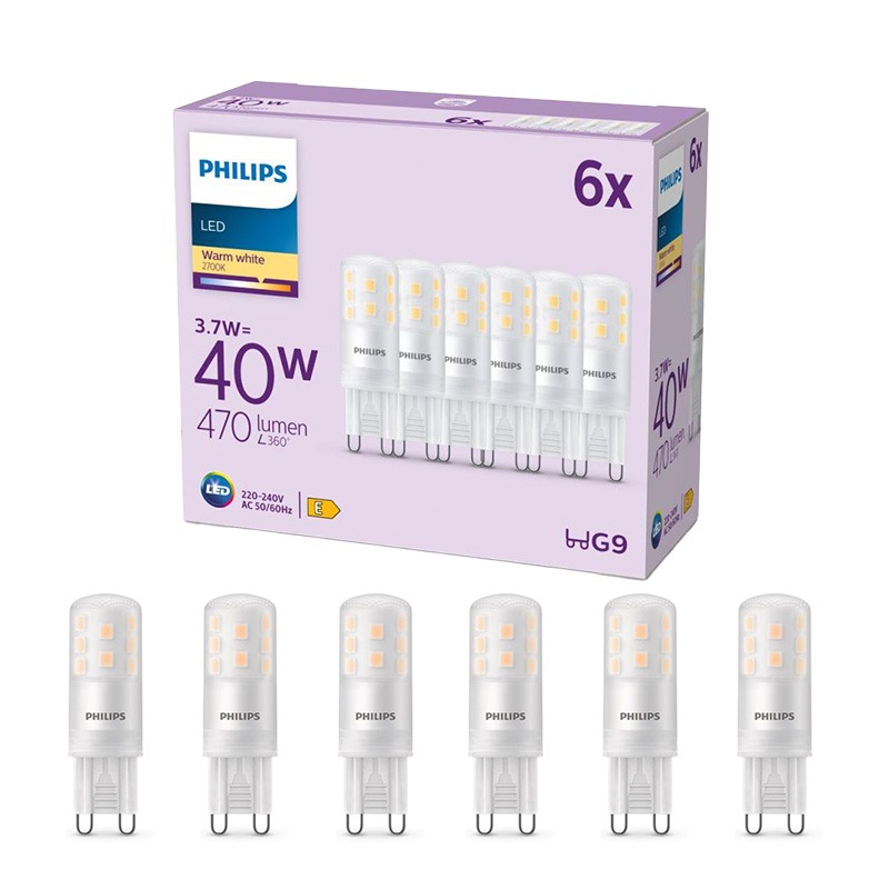 Philips Ampoule Led Capsule 3.7W G9 2700K - Bild 3