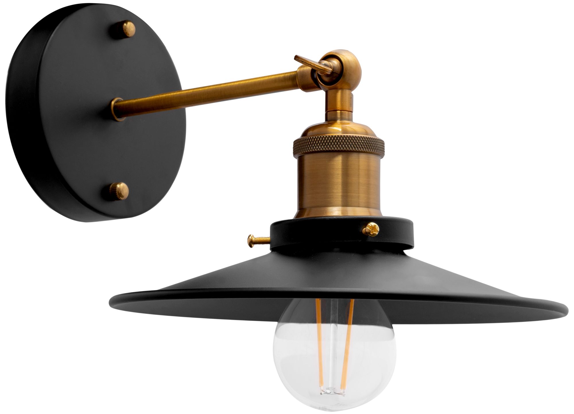 Toolight Wandlampe Porto Black