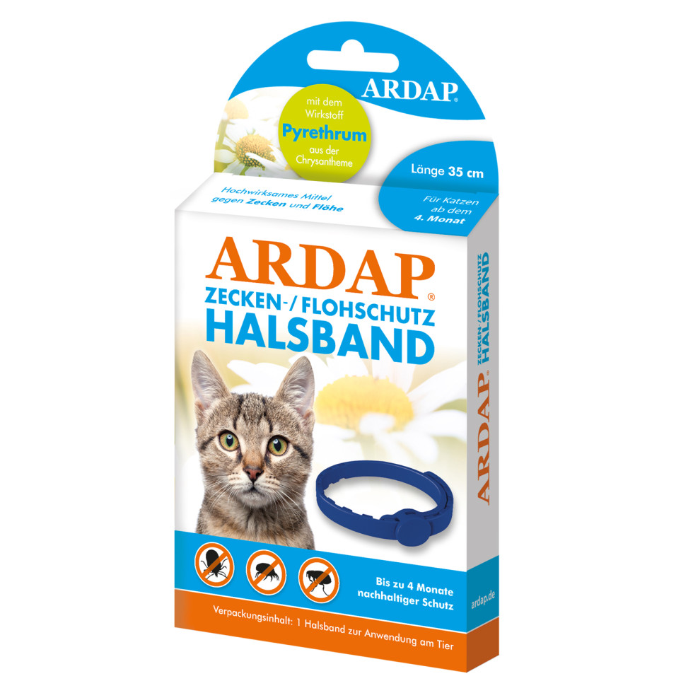 Ardap Zecken-/Flohschutzhalsband Katzen ab 4.Monat 1 St Halsband - Image 6