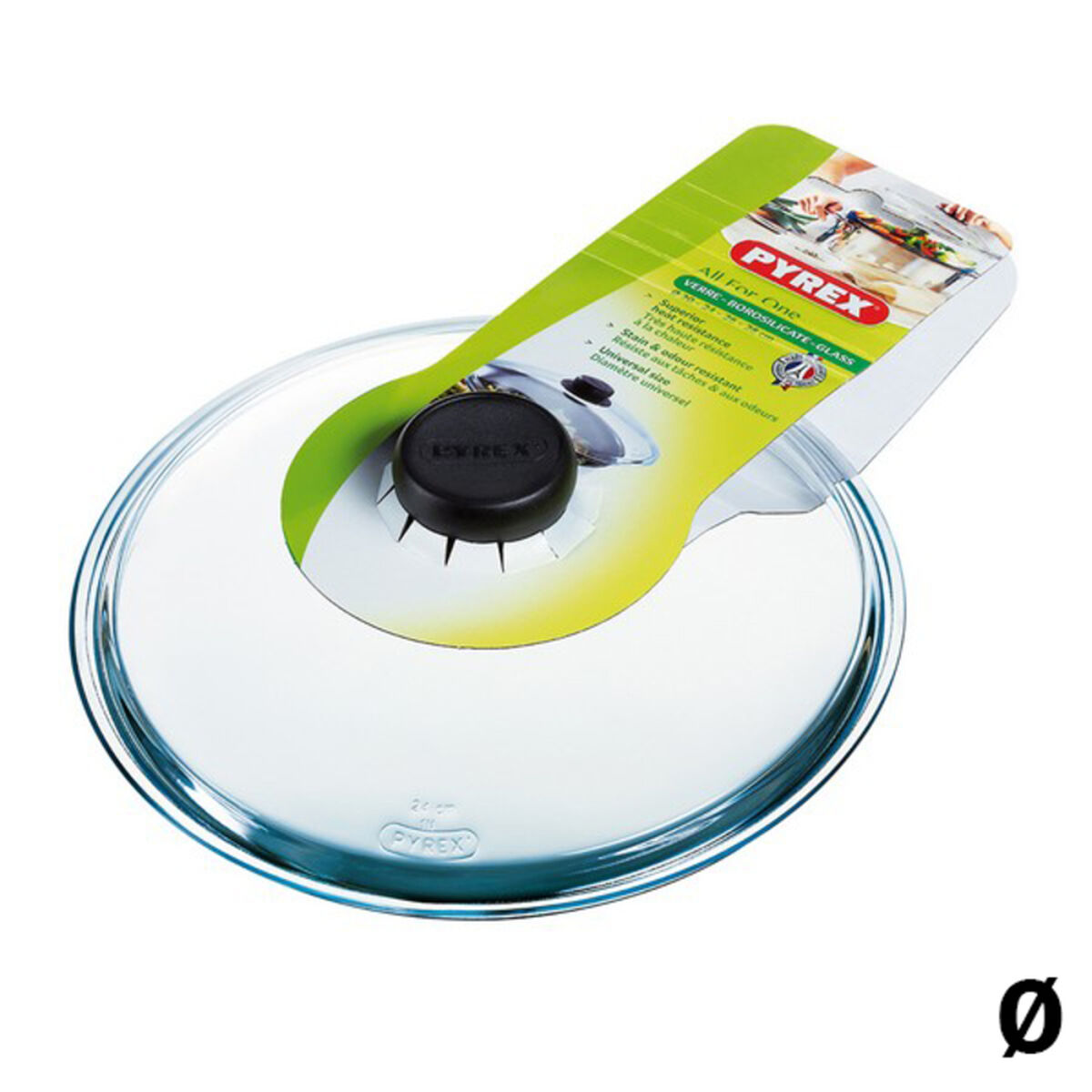 Pyrex Transparent Abdeckung 24Cm, Zubehör Kochgeschirr, - Image 3