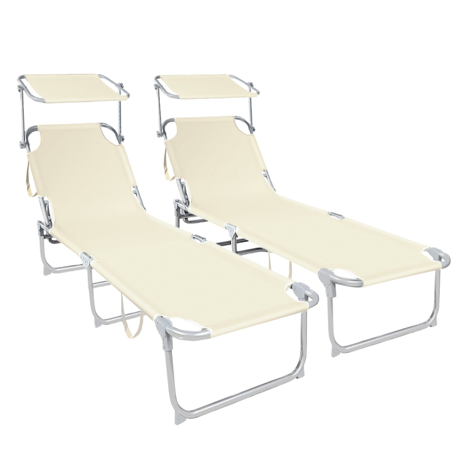 Transat Pare Soleil Lot De 2 Pcs Beige