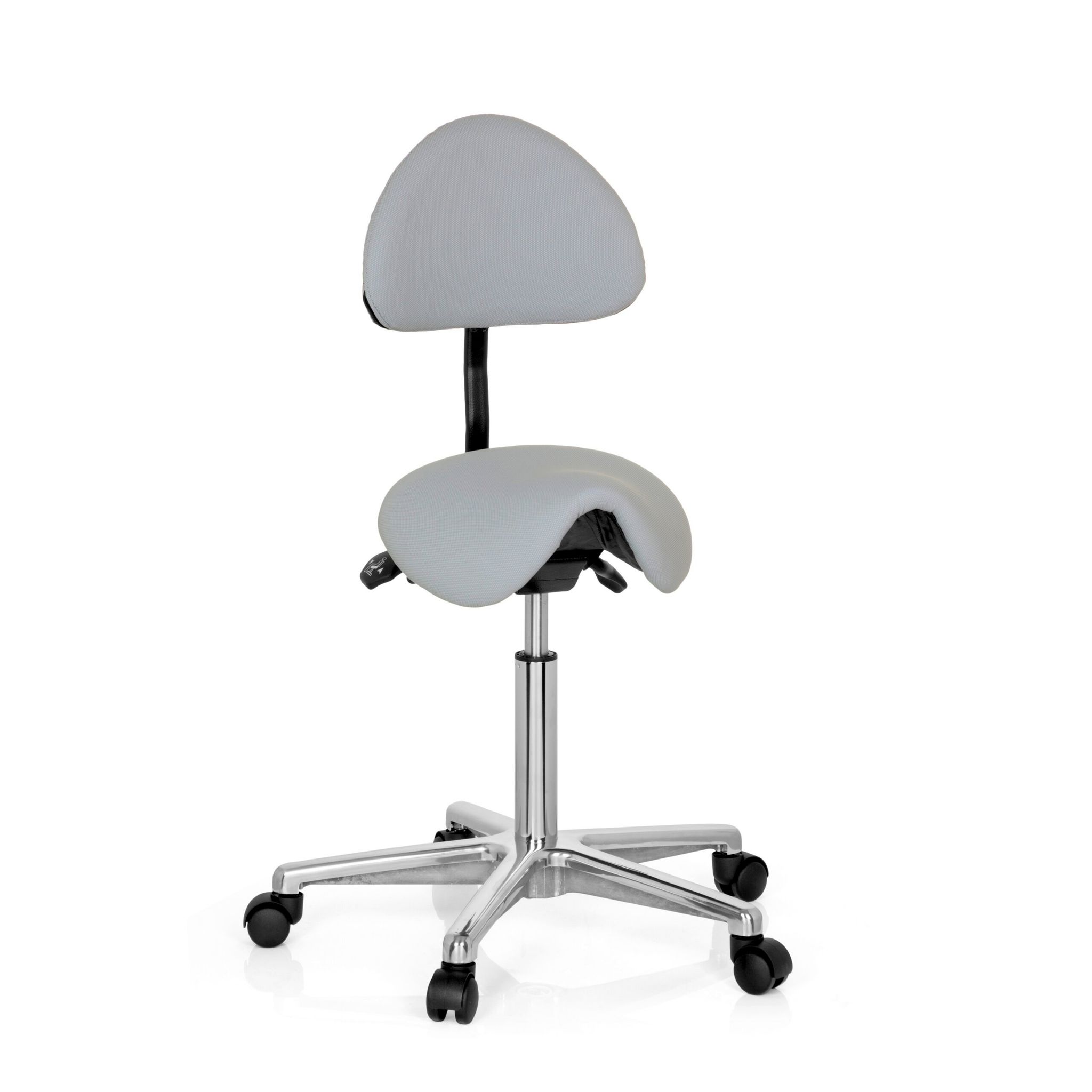 Hjh Office Grau Top Work 20 - Sattelhocker - Bild 5