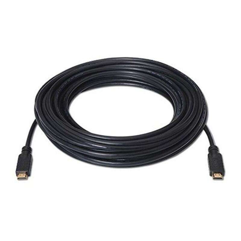 Nano Cable Schwarz Nanocable - Cable Hdmi V1.4 De 20M Mit Repeater (High Speed / Hec) A/M-To-M Verbindung - High Quality De Picture - Low Interference