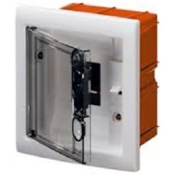 Gw 40603 Centralino Con Porta Trasparente Fum Da Incasso 6m Ip40 Ge...