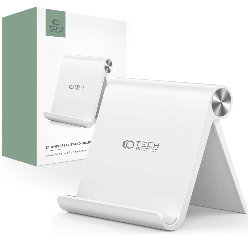 Oem Tech-Protect Z1 Universal-Ständerhalterung Für Smartphones Und Tablets, Weiß