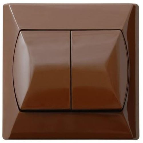Ospel Braun Accent Brown Kerzenständerverbinder Łp-2A/24