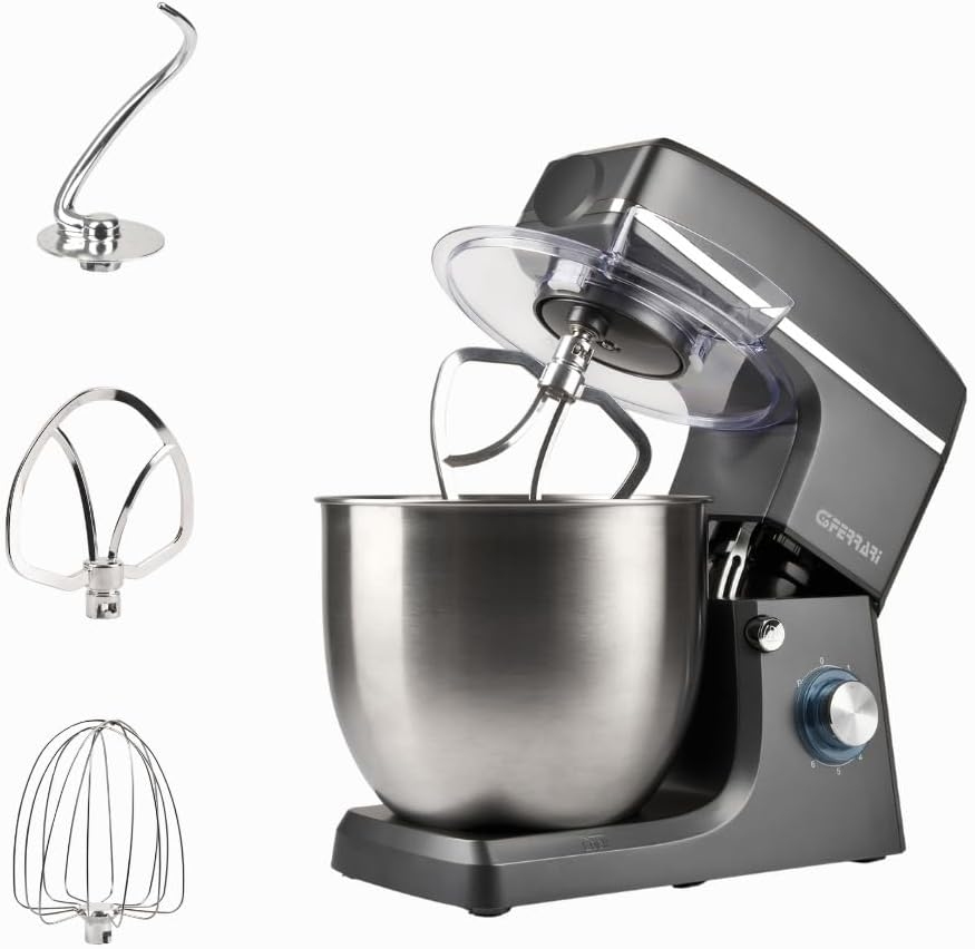 Impastatrice Planetaria G3 Ferrari Pastaio Multifunzionale 2200 W Nero
