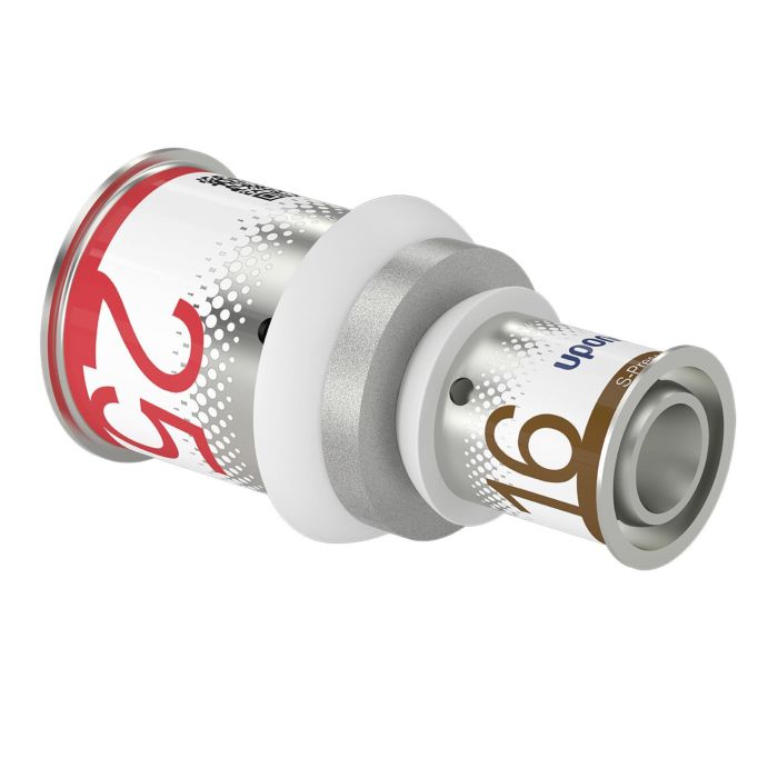 Uponor Silber Rohrverbindungstechnik, Kupplung Reduziert 25 X 16 Mm (Rohrkupplung) - Bild 4