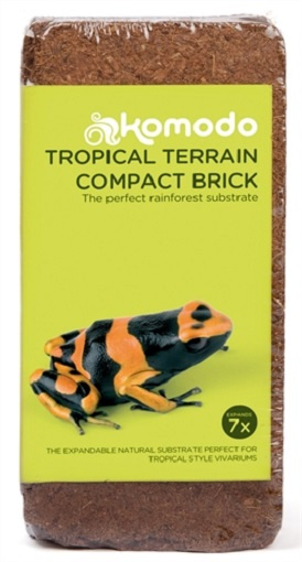 Komodo Grün/Braun Trop Terrain Compact Blok Standaard, Terrariumtechnik - Image 3
