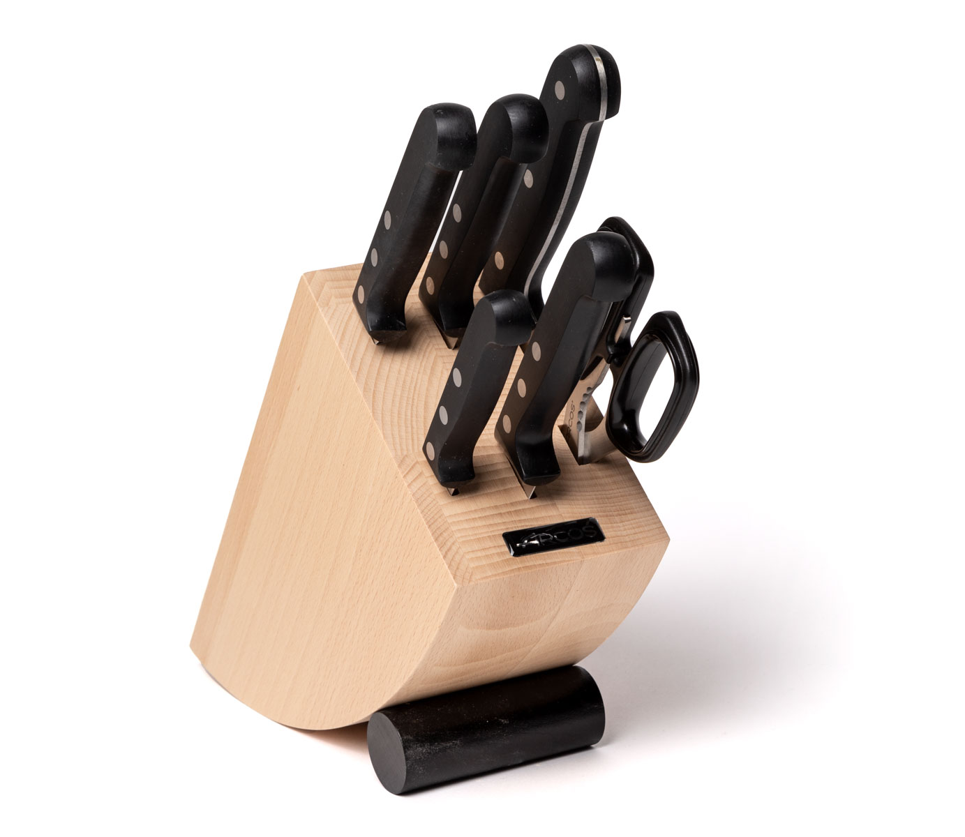 Arcos Mehrfarbig 5 Messer Und Scherenblock Universal 285600 Set À 6 Stück Und Geschenkbox