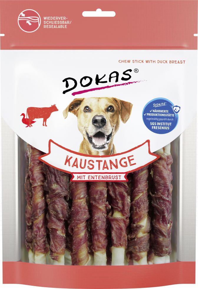 Oem Dokas Hundesnack Kaustange Mit Entenbrust 200 G Snacks - Bild 9