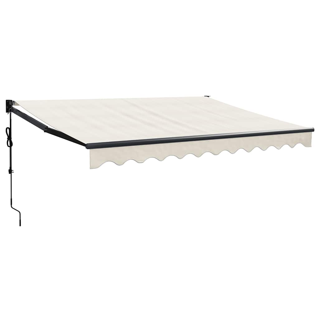 Automatic Retractable Awning Cream 3, 5x2, 5 M Vidaxl