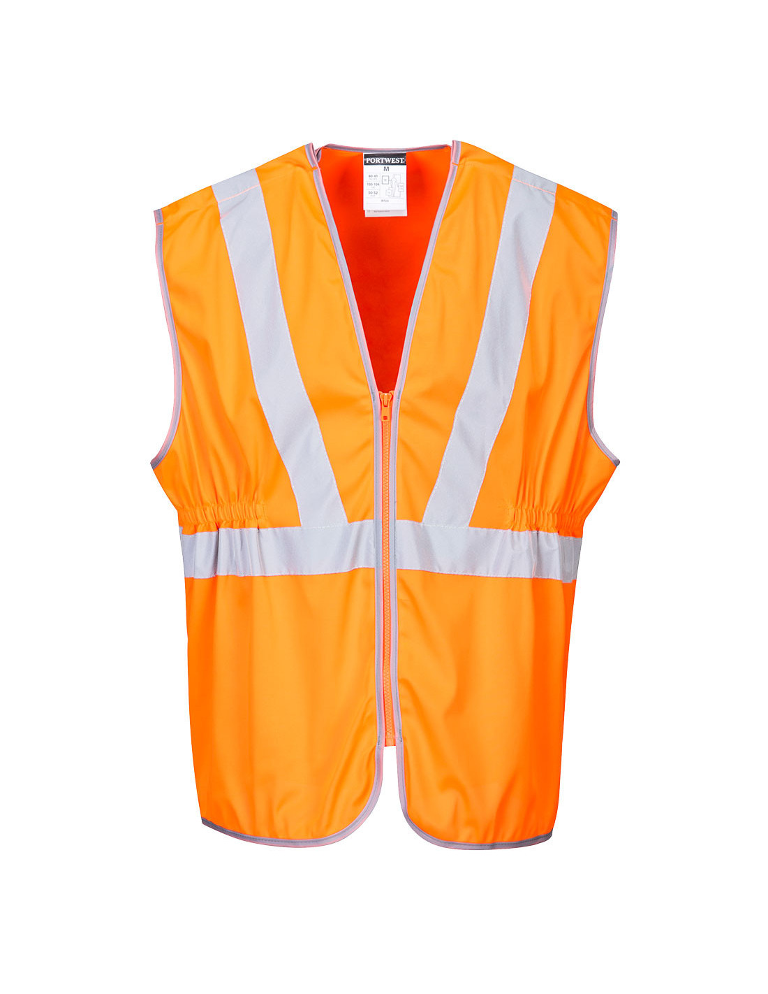 Portwest Orange Hv Langes Ris Weste 4XL - Bild 3