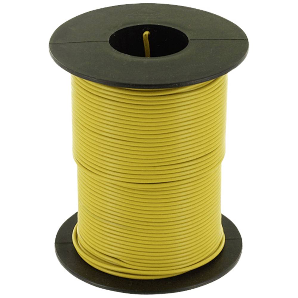 Econ connect KL025GE50 Litze 1 x 0.25mm² Gelb 50m