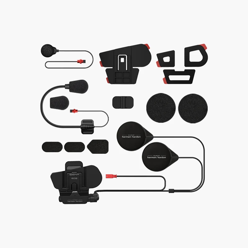 Motorradhelm - Einbaukit für Sena 60S mit Universal Mikrofon Kit - Bild 6