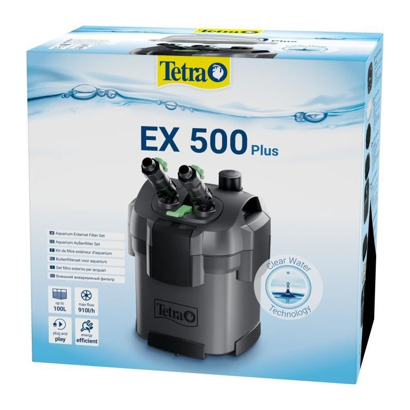 Tetra EX 500 Außenfilter Komplettset