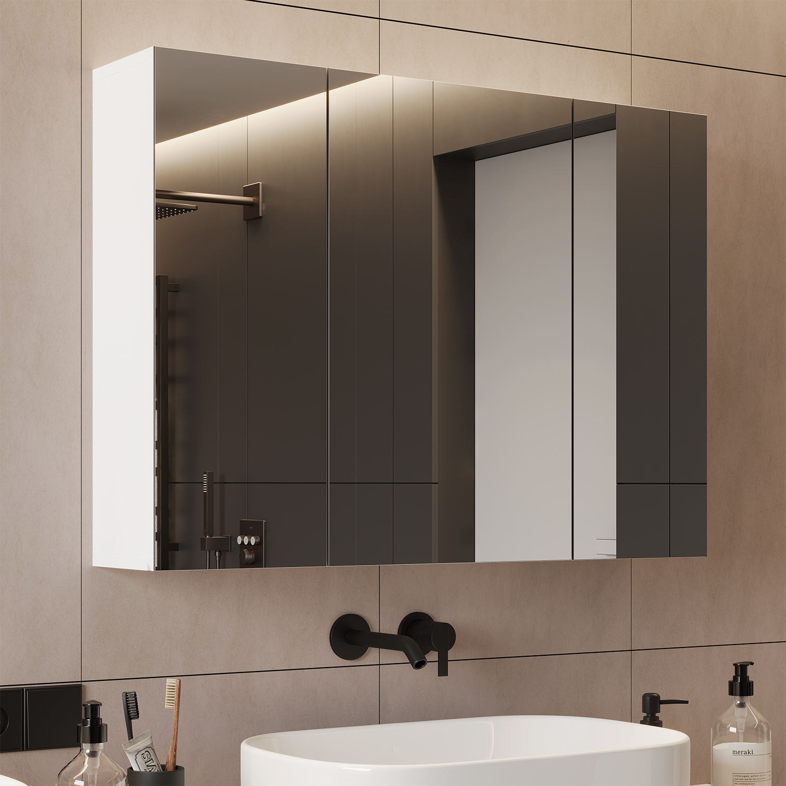Frhnenha - Armoire De Toilette
