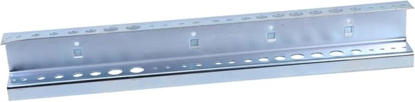 Panneau perforé mural en acier allié, 39,3 x 6 x 3 cm, rangement d'outils