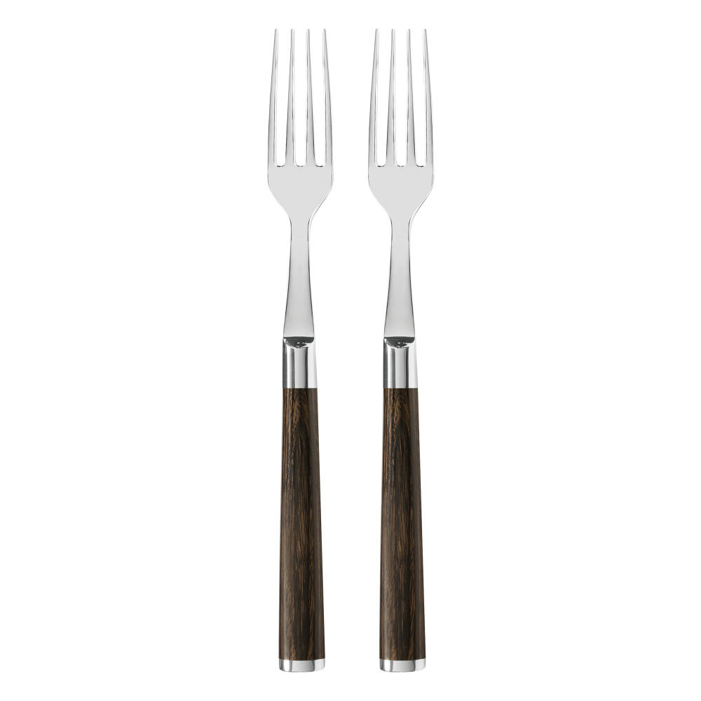 Unbekannt Braun Kai Shun Premier Tim Mälzer Gabel-Set, 2Er Set, Gabel, Speisegabel, Essgabel, Besteck, Tdm-0990