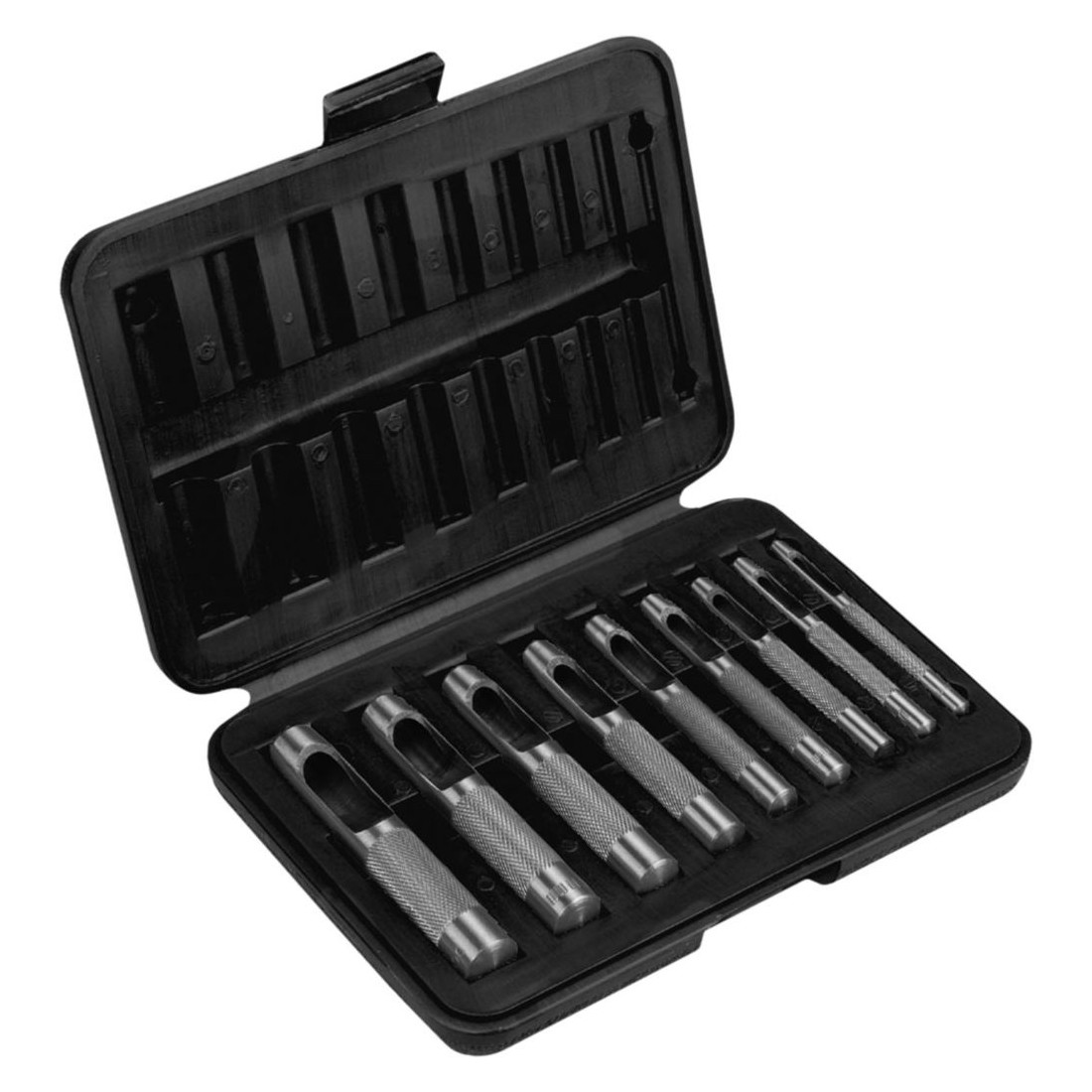 Topex 9 Tlg. Profi Locheisen Set