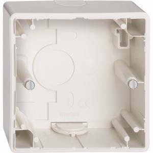 Merten 512119 Cassetta Di Derivazione l X L X A 37 X 80 X 80 Mm Bia...
