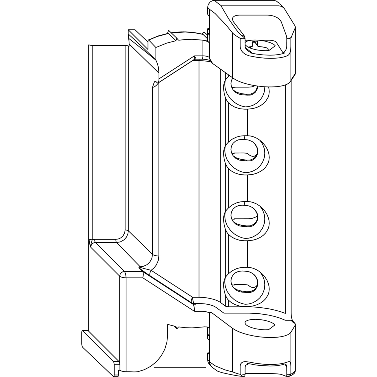 Maco Silber Drehkippbeschlag, Scherenlager Dt130 4/18-9 Mm 130 Kg Links (202542) - Bild 3