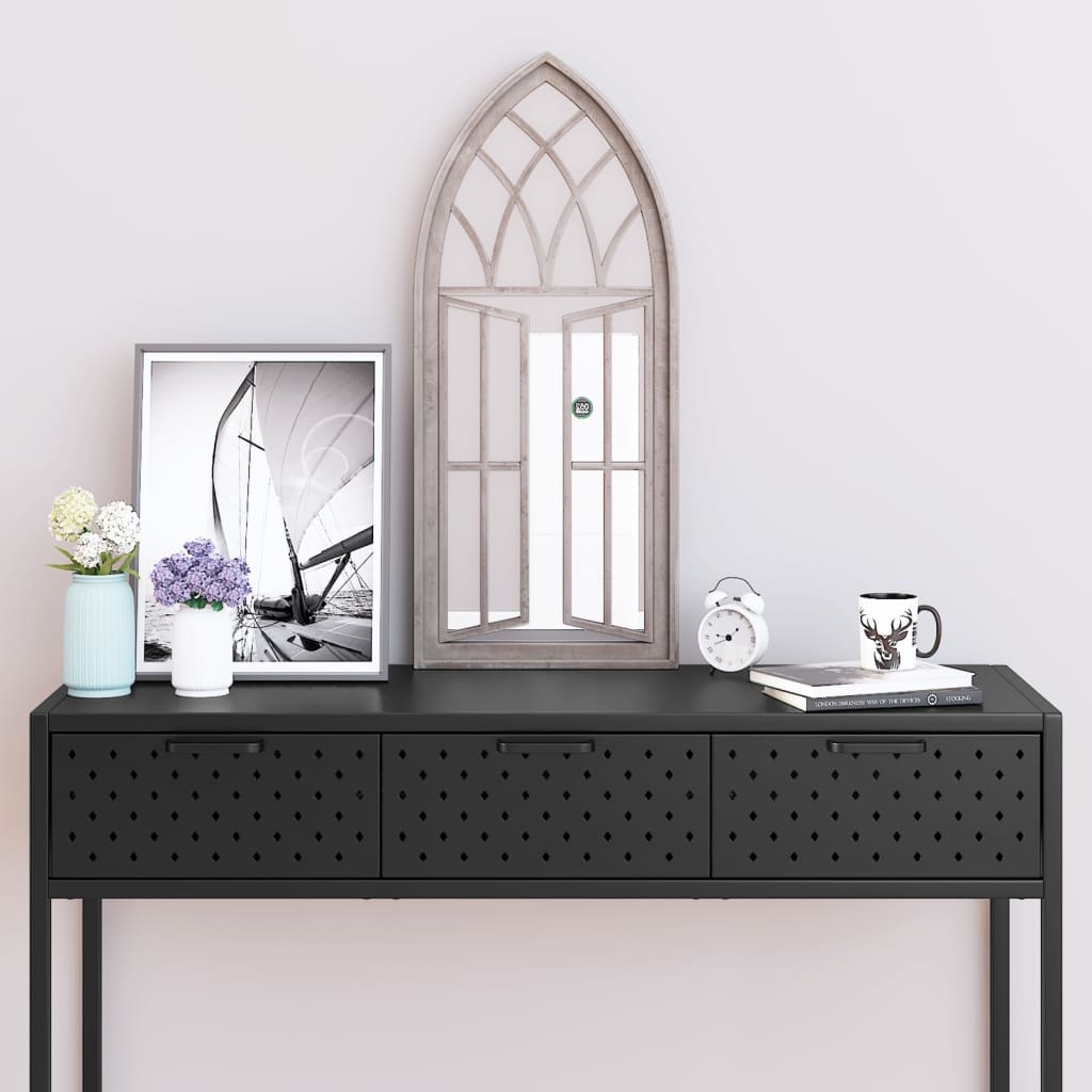 Miroir-miroir Décoratif Sable 70x30 Cm Fer Pour Utilisation À