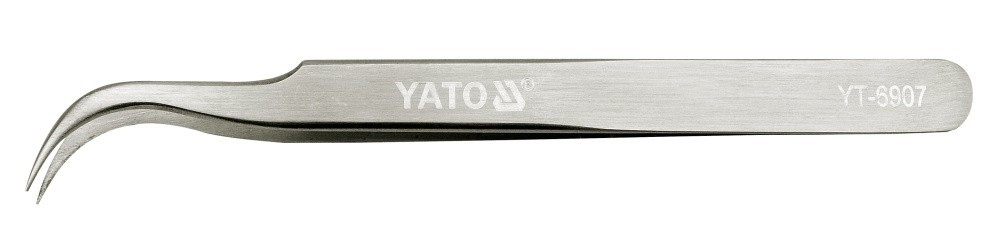 Yato Gebogene Pinzette 115 Mm / Yt-6907