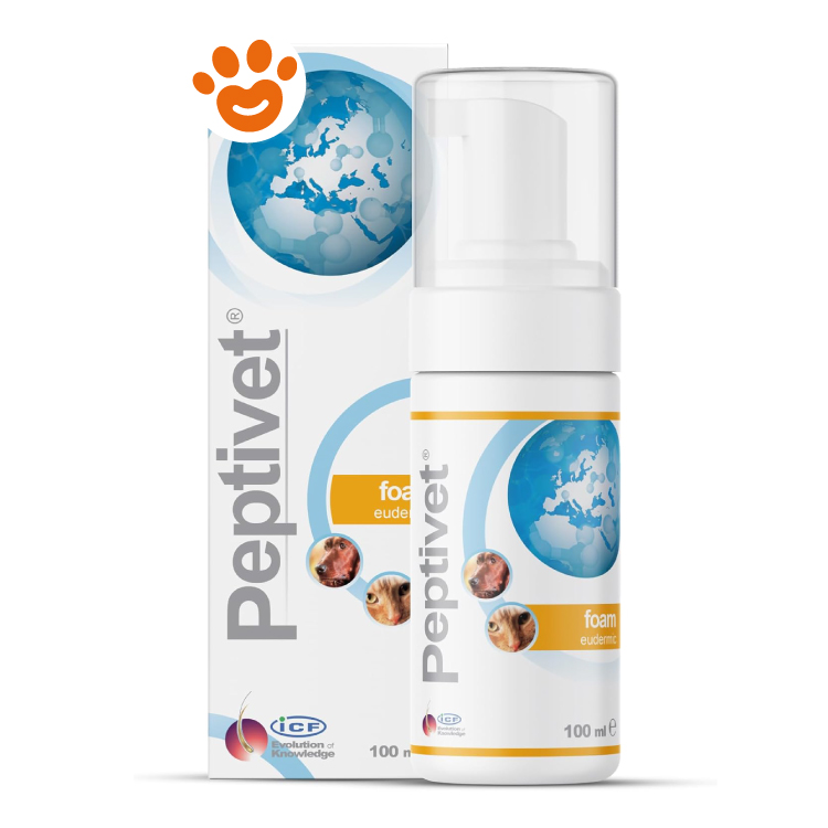 Peptivet Schiuma Eudermica Per Cani e Gatti100 ml