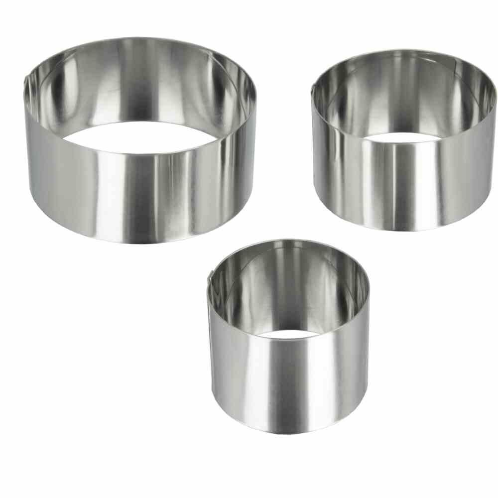 Metaltex Silber Kochringe, Ausstechformen, - Image 2