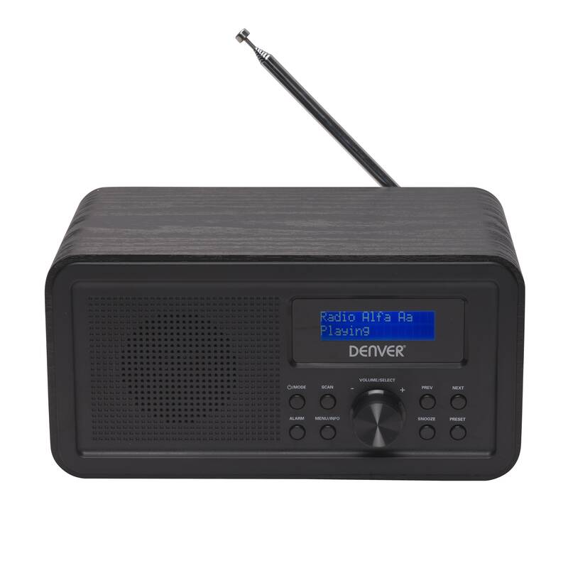 Joom Denver Electronics Schwarz Denver Dab-30 Persönliches Digitalradio Dab+ Fm - Bild 4