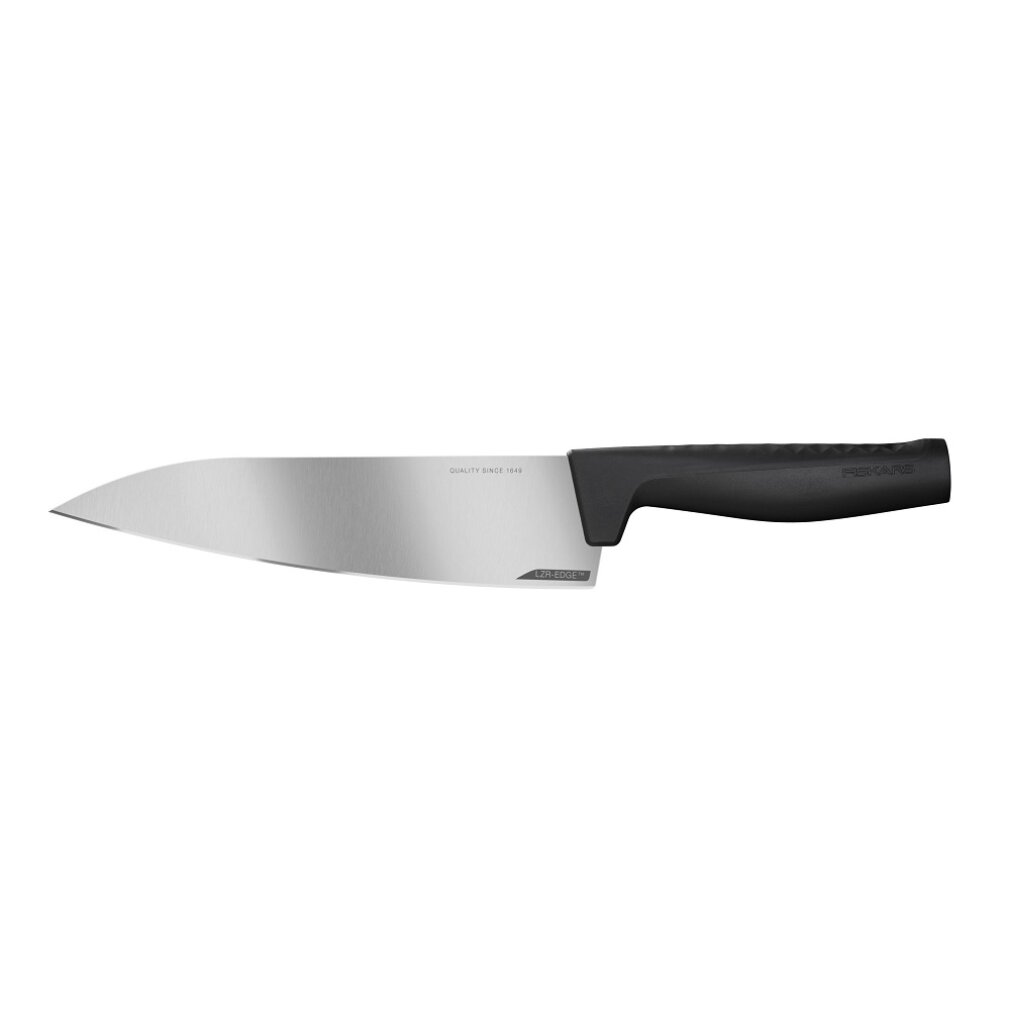 Schwarz/Silber Fiskars Kochmesser, Hard Edge, 33,1 Cm, Stahl/ Kunststoff - Bild 7
