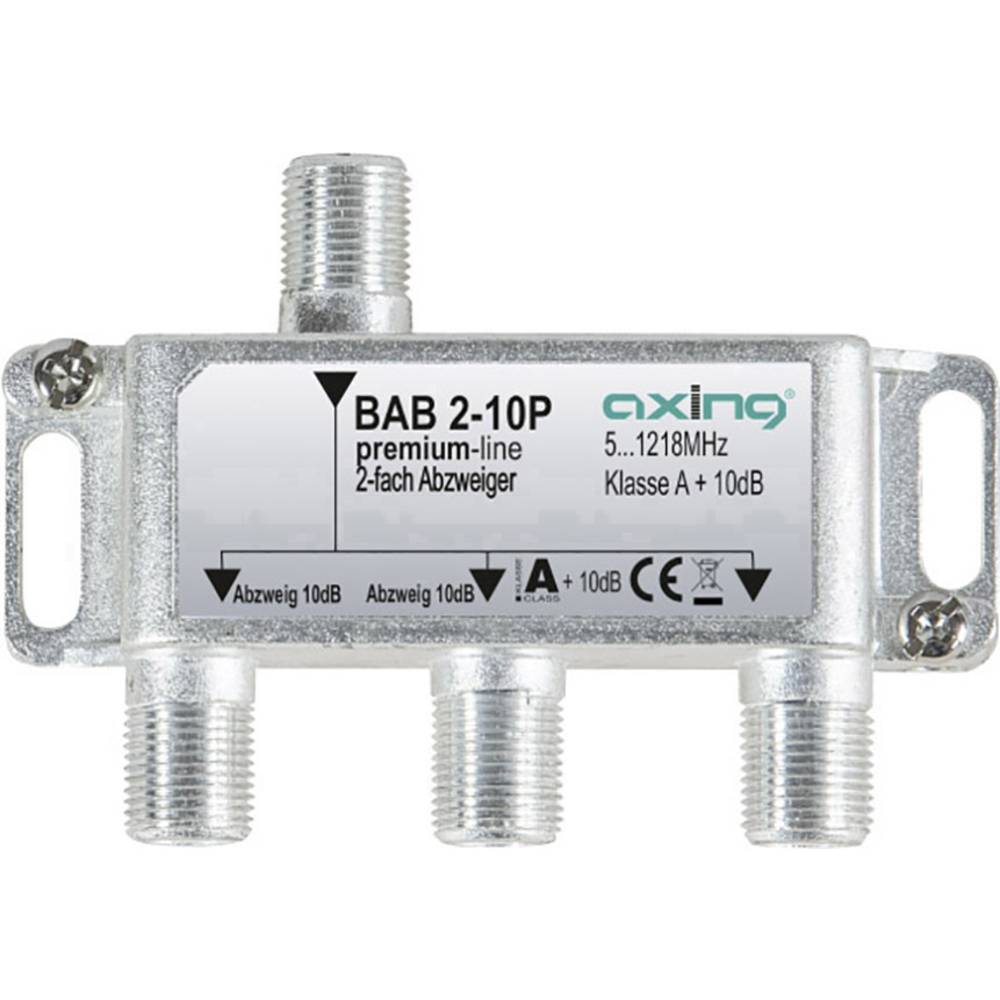 Axing BAB 2-10P Kabel-TV Abzweiger 2-fach 5 - 1218 MHz
