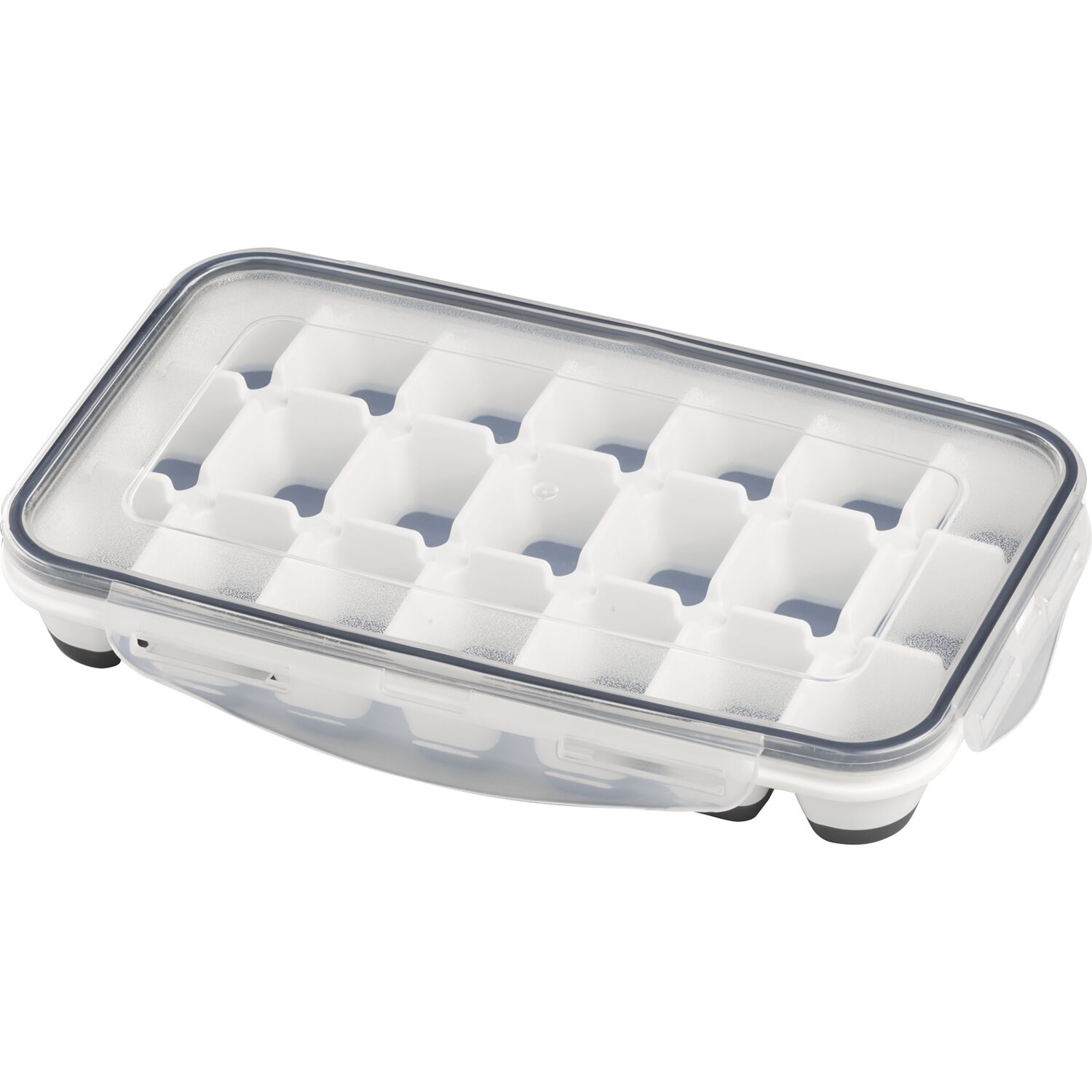 Aps Weiss Eiswürfelform, 2Er-Set, Je 21 Eiswürfel, Eisformen, - Image 4