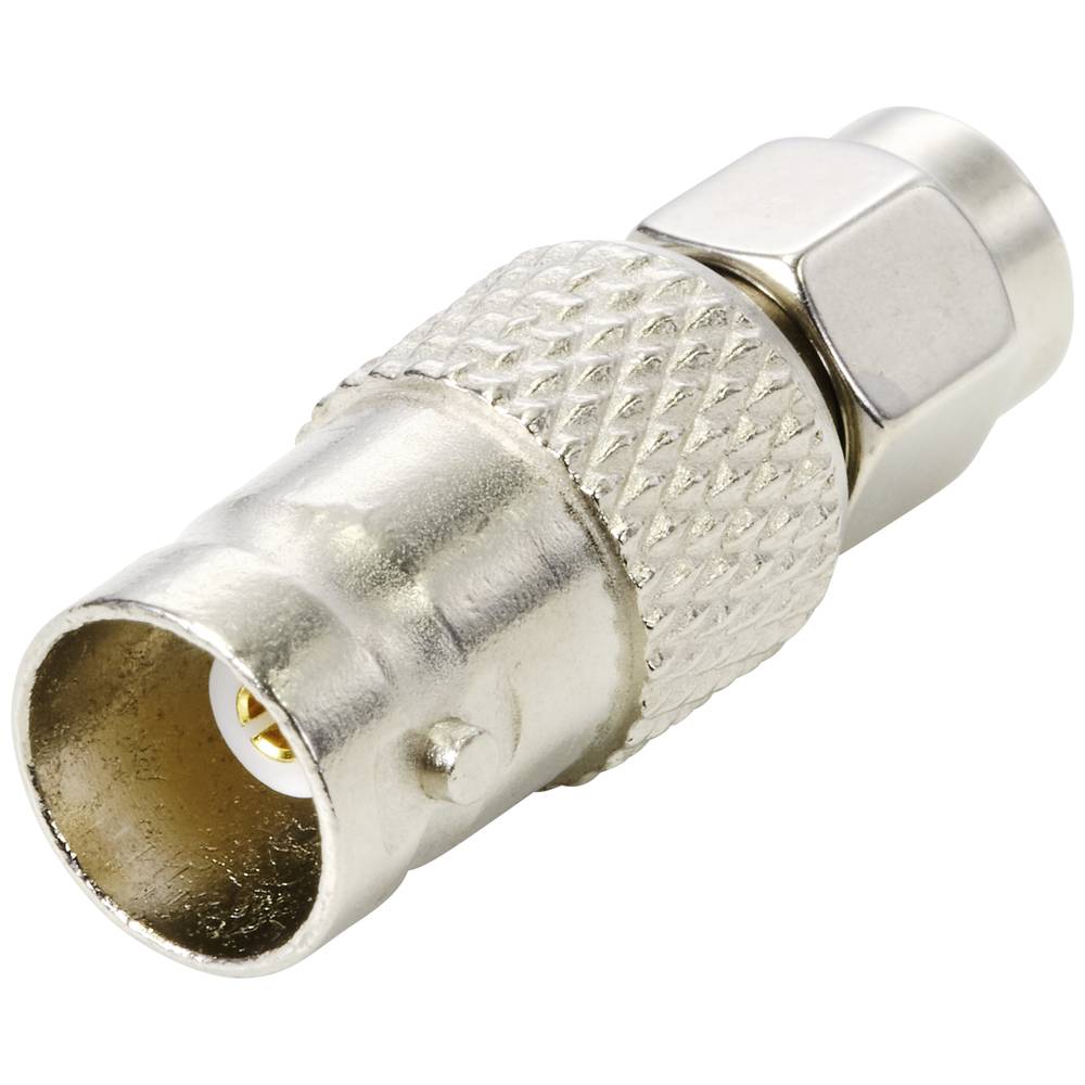 TruComponents 160723 SMA adapter SMA plug - BNC socket
