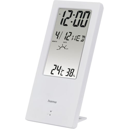 Hama Weiß Wetterstation Th-140 Thermometer/Hygrometer 186366 - Bild 7