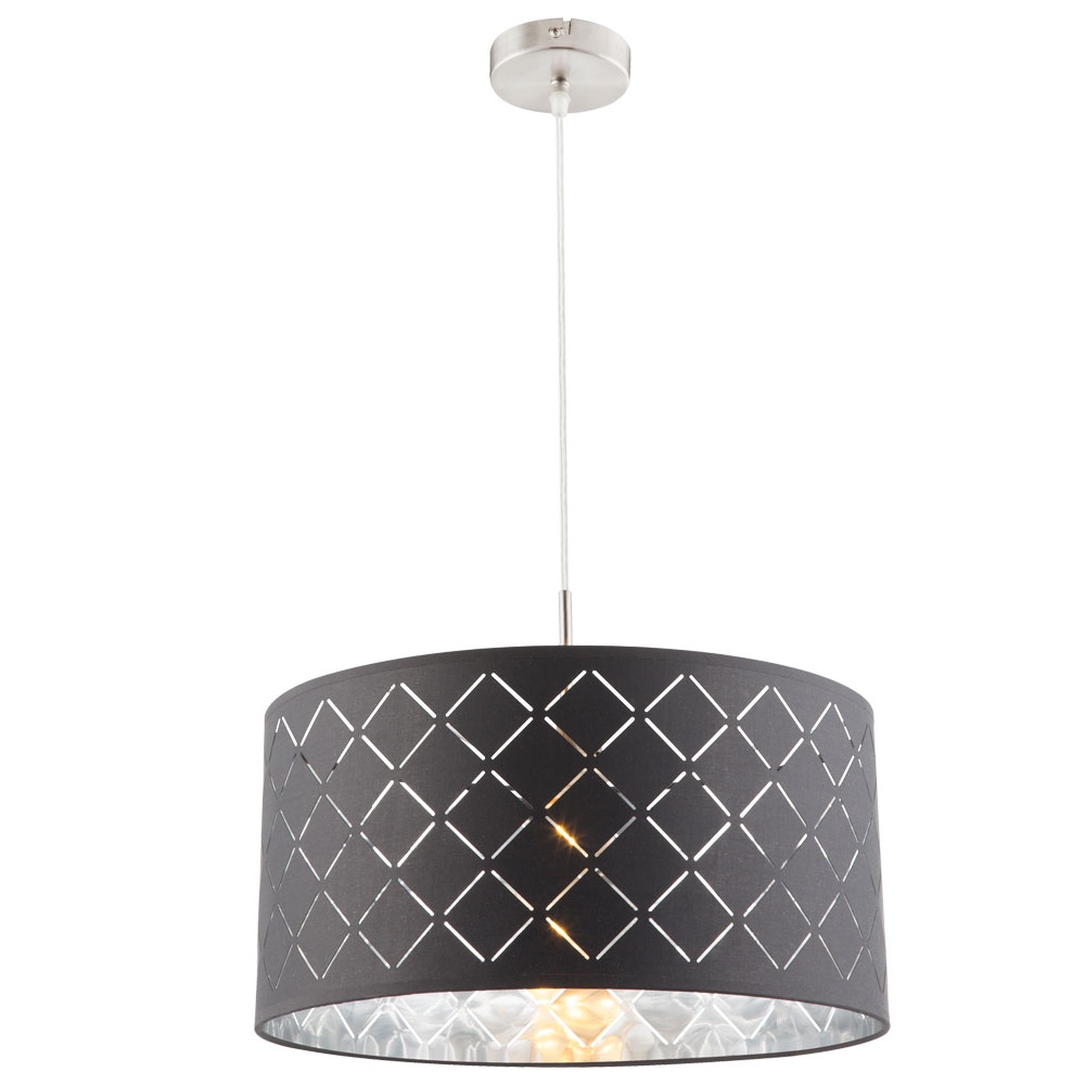 GLOBO LIGHTING Deckenleuchte »KIDAL«, E27, ohne Leuchtmittel - grau - Bild 4