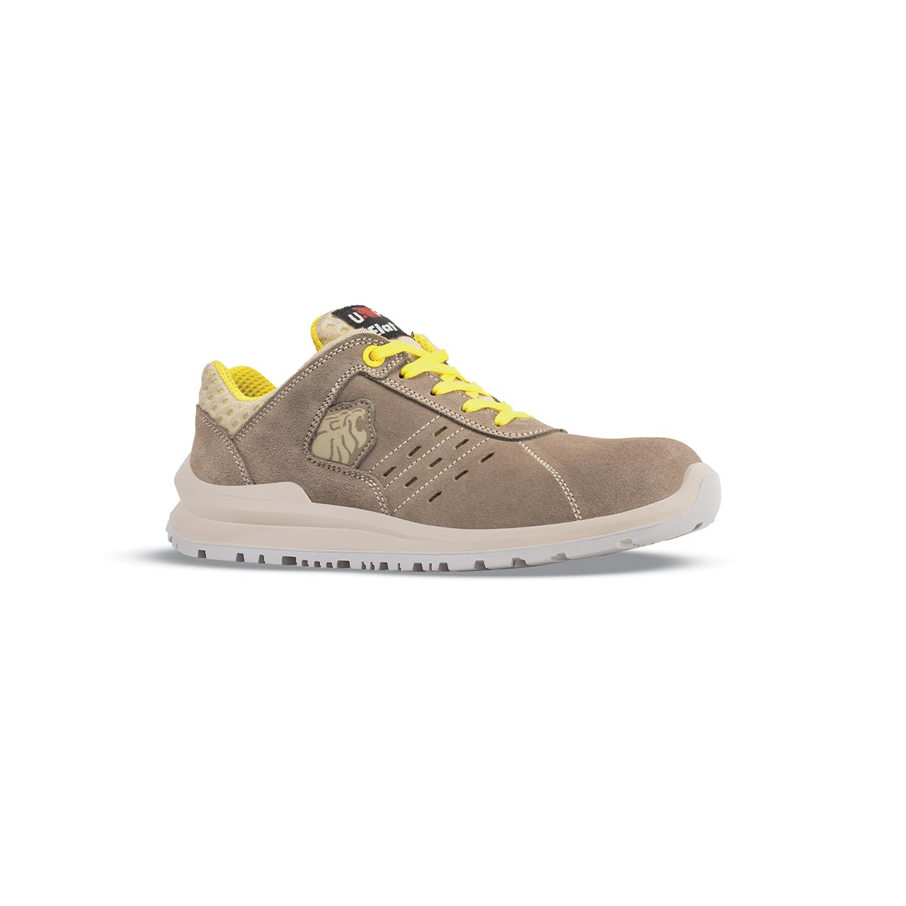 U-Power Herren Beige/Braun Sicherheitsschuhe, Leichte Sicherheitsschuhe Tommy (S1p, 41) - Bild 4